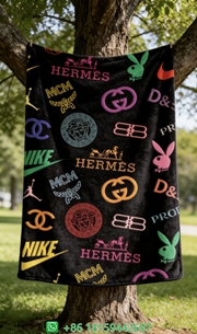 Hermes Throw Blankets